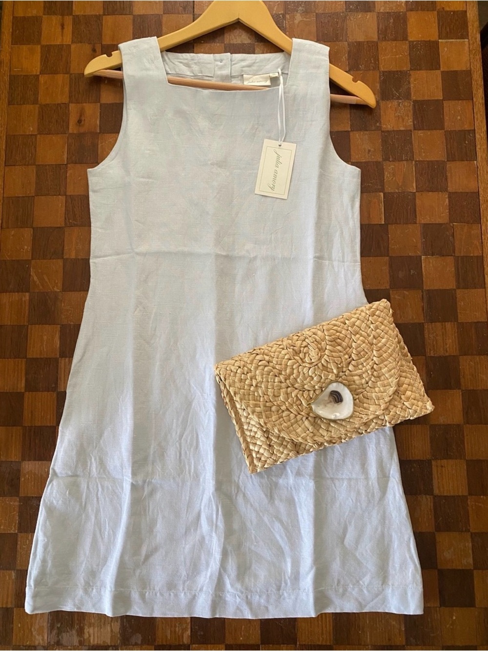 Julia Amory Light Blue Mini Dress- NWT
